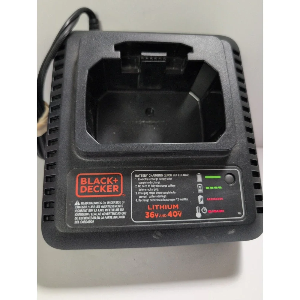 OEM Black & Decker LCS36 Type 2 Lithium 36-40V Battery Charger, Original